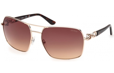 Gafas de Sol - Guess - GU00159 - 33F  SHINY PALE GOLD // BROWN GRADIENT