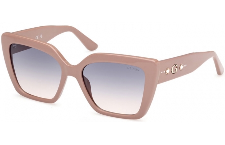 Gafas de Sol - Guess - GU00162 - 57W  SHINY BEIGE // BLUE GRADIENT