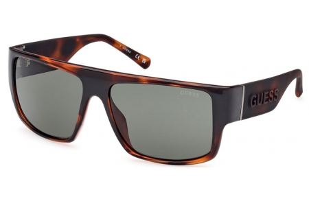 Gafas de Sol - Guess - GU00165 - 52N  DARK HAVANA // GREEN