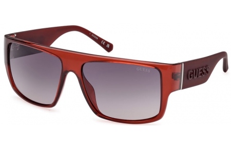 Gafas de Sol - Guess - GU00165 - 66B  SHINY DARK RED // GREY GRADIENT