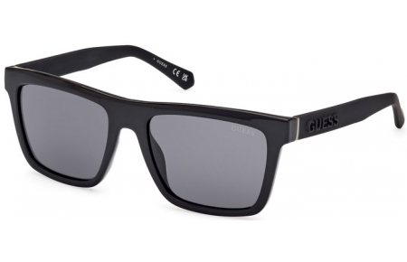 Gafas de Sol - Guess - GU00166 - 01A  SHINY BLACK // GREY