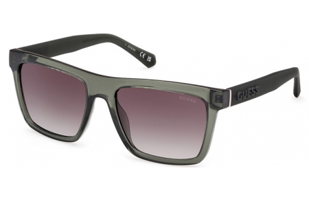 Gafas de Sol - Guess - GU00166 - 96P  SHINY DARK GREEN // GREEN GRADIENT