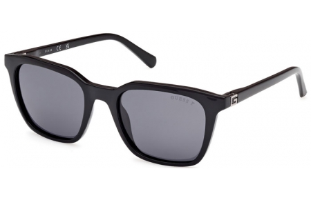 Gafas de Sol - Guess - GU00170 - 01D  SHINY BLACK // GREY POLARIZED