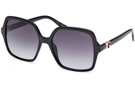 Gafas de Sol - Guess - GU00190 - 01B  SHINY BLACK // GREY GRADIENT