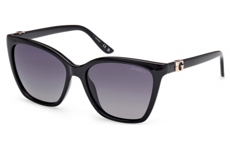 Gafas de Sol - Guess - GU00191 - 01D  SHINY BLACK // GREY GRADIENT POLARIZED