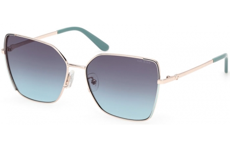 Gafas de Sol - Guess - GU00192 - 33W  SHINY PALE GOLD // BLUE GRADIENT