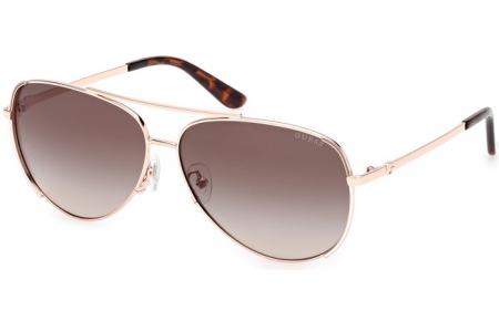 Gafas de Sol - Guess - GU00193 - 28F  SHINY ROSE GOLD // BROWN GRADIENT