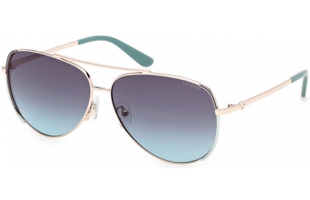 Gafas de Sol - Guess - GU00193 - 33W  SHINY PALE GOLD // BLUE GRADIENT