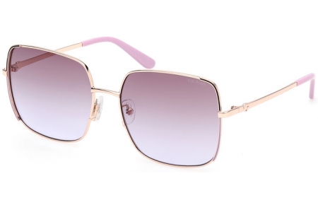 Gafas de Sol - Guess - GU00194 - 59F  SHINY ROSE GOLD // BROWN GRADIENT