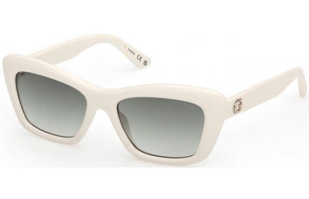 Gafas de Sol - Guess - GU00195 - 21P  SHINY WHITE // GREEN GRADIENT