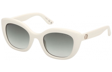 Gafas de Sol - Guess - GU00196 - 21P  SHINY WHITE // GREEN GRADIENT