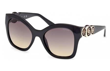 Gafas de Sol - Guess - GU00197 - 05B  SHINY BLACK // GREY GRADIENT