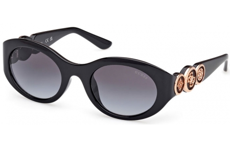 Gafas de Sol - Guess - GU00198-H - 01B  SHINY BLACK // GREY GRADIENT