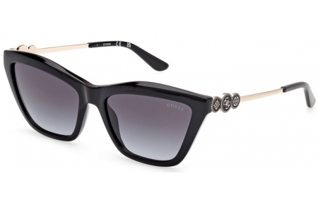 Gafas de Sol - Guess - GU00199 - 01B  SHINY BLACK // GREY GRADIENT