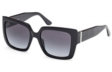 Sunglasses - Guess - GU00200 - 01B  SHINY BLACK // GREY GRADIENT