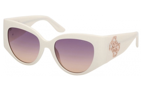 Gafas de Sol - Guess - GU00202 - 21Z  SHINY WHITE // VIOLET GRADIENT