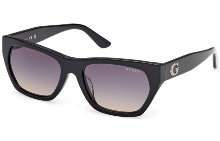 Gafas de Sol - Guess - GU00203-H - 01B  SHINY BLACK // GREY GRADIENT