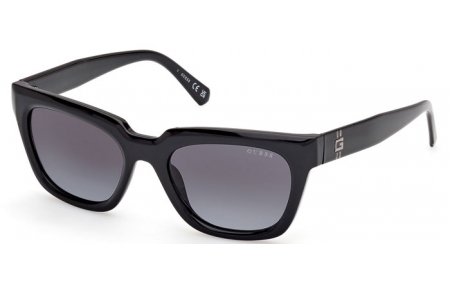 Gafas de Sol - Guess - GU00206 - 01B  SHINY BLACK // GREY GRADIENT