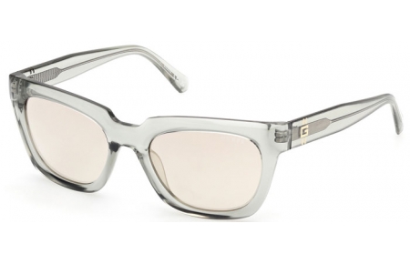 Gafas de Sol - Guess - GU00206 - 20C  SHINY GREY // GREY MIRROR