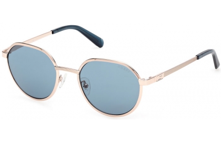 Gafas de Sol - Guess - GU00207 - 32V  SHINY PALE GOLD // LIGHT BLUE