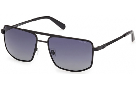 Gafas de Sol - Guess - GU00208 - 02D  MATTE BLACK // GREY POLARIZED