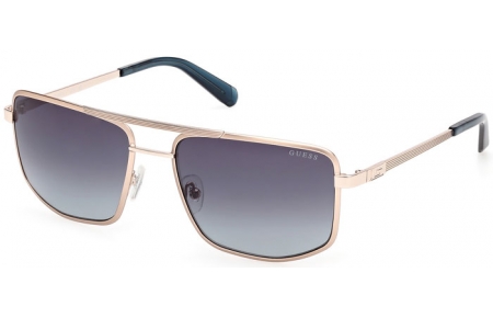 Gafas de Sol - Guess - GU00208 - 33W  SATIN PALE GOLD // BLUE GRADIENT