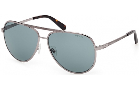 Gafas de Sol - Guess - GU00209 - 08V  SHINY BRONZE // LIGHT BLUE