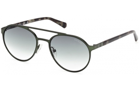 Gafas de Sol - Guess - GU00211 - 97P  MATTE DARK GREEN // GREEN GRADIENT