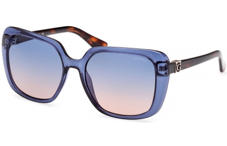 Gafas de Sol - Guess - GU7863 - 90W  SHINY BLUE // BLUE GRADIENT