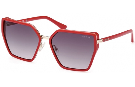 Gafas de Sol - Guess - GU7871 - 66B  SHINY RED // GREY GRADIENT