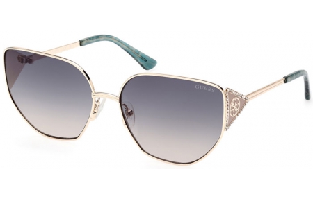 Gafas de Sol - Guess - GU7875 - 33W  SHINY GOLD // BLUE GRADIENT