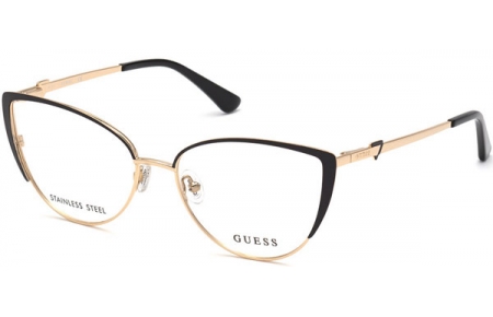 Monturas - Guess - GU2813 - 002  MATTE GOLD BLACK