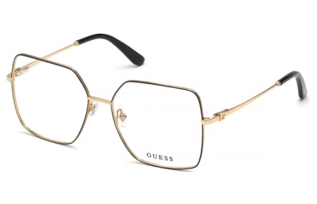 Monturas - Guess - GU2824 - 001  SHINY GOLD BLACK