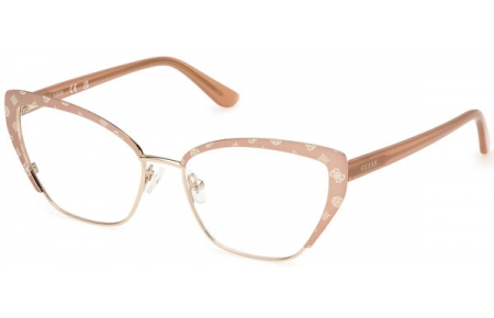 Frames - Guess - GU50122 - 059  MATTE BEIGE GOLD