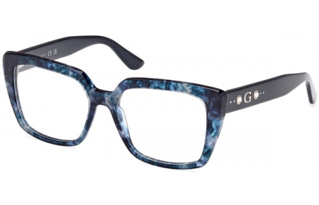 Monturas - Guess - GU50174 - 092  HAVANA BLUE