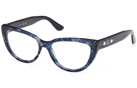 Monturas - Guess - GU50175 - 092  HAVANA BLUE