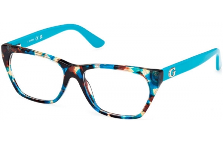 Monturas - Guess - GU50234 - 087  HAVANA TURQUOISE