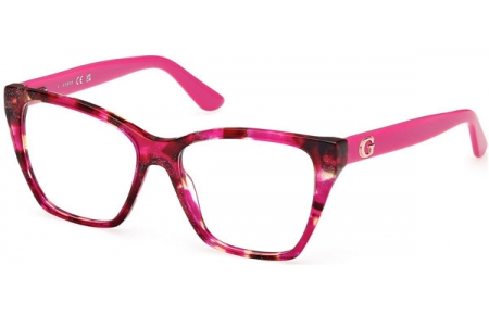 Monturas - Guess - GU50235 - 078  HAVANA FUCHSIA