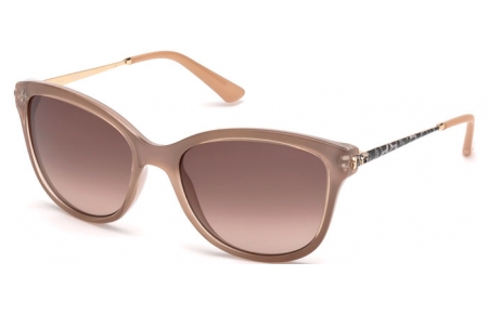 Gafas de Sol - Guess - GU7469 - 57F  SHINY BEIGE // BROWN GRADIENT