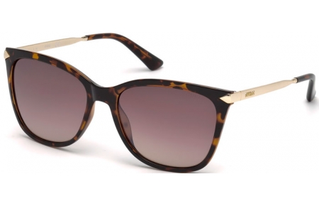 Lunettes de soleil - Guess - GU7483 - 52G  DARK HAVANA // BROWN MIRROR