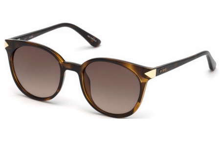 Gafas de Sol - Guess - GU7550 - 52F  DARK HAVANA // BROWN GRADIENT