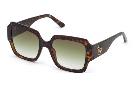 Gafas de Sol - Guess - GU7681 - 52P  DARK HAVANA // GREEN GRADIENT