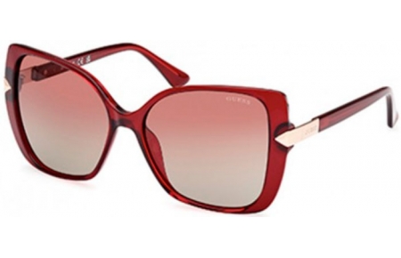 Gafas de Sol - Guess - GU7820 - 69F SHINY BURGUNDY // BROWN GRADIENT