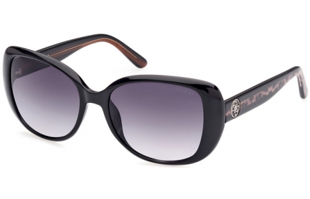 Gafas de Sol - Guess - GU7822 - 01B  SHINY BLACK // GREY GRADIENT