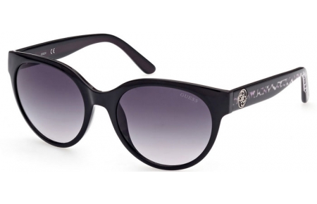 Gafas de Sol - Guess - GU7824 - 01B  SHINY BLACK // GREY GRADIENT