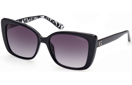 Gafas de Sol - Guess - GU7829 - 01B  SHINY BLACK // GREY GRADIENT