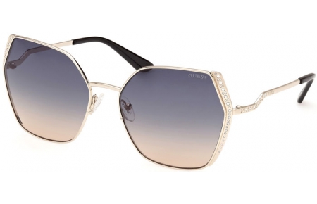 Gafas de Sol - Guess - GU7843-S - 33W SHINY GOLD // GREY GRADIENT