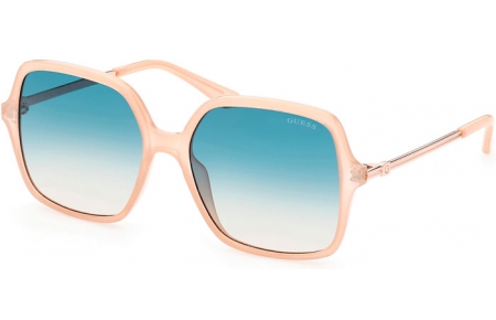 Gafas de Sol - Guess - GU7845 - 57P  SHINY BEIGE // GREEN GRADIENT