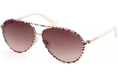 Gafas de Sol - Guess - GU7847 - 33F  GOLD // BROWN GRADIENT