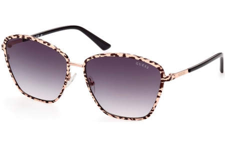 Gafas de Sol - Guess - GU7848 - 28B  SHINY GOLD BROWN // GREY GRADIENT